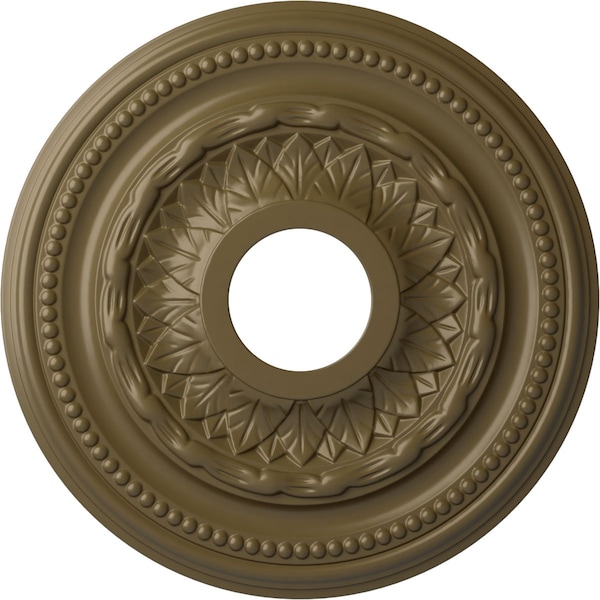 Ekena Millwork Galway Ceiling Medallion (Fits Canopies up to 3 1/4"), 15 3/4"OD x 3 1/4"ID x 1"P, Mississippi Mud CM15GAMMF - main